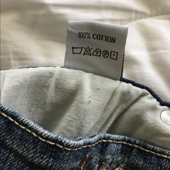 Jaune Rouge  embellished denim skirt M - Picture 5 of 6